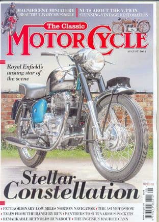 Classic Motorcycle Magazine - 2014-08 August 2014