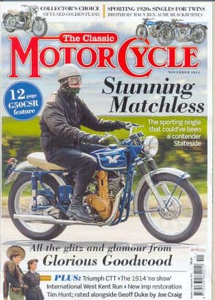 Classic Motorcycle Magazine - 2014-11 November 2014