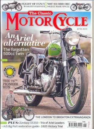 Classic Motorcycle Magazine - 2015-06 June 2015