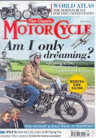 Classic Motorcycle Magazine - 2015-07 July 2015