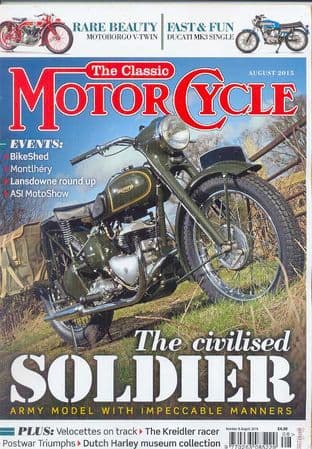 Classic Motorcycle Magazine - 2015-08 August 2015