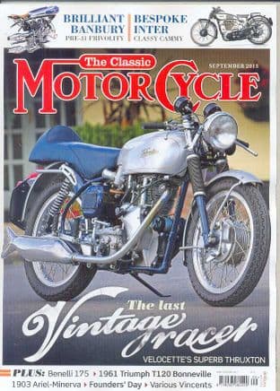 Classic Motorcycle Magazine - 2015-09 September 2015