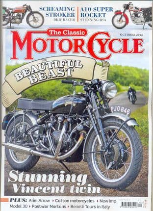 Classic Motorcycle Magazine - 2015-10 October 2015