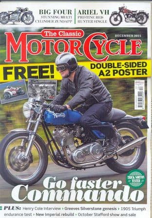 Classic Motorcycle Magazine - 2015-12 December 2015