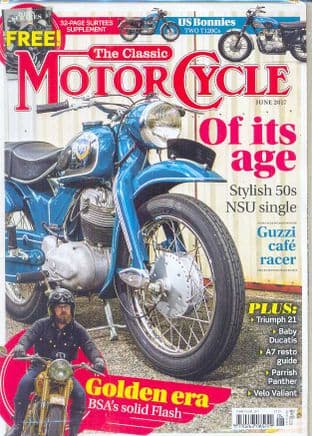 Classic Motorcycle Magazine - 2017-06 June 2017