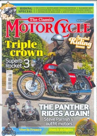Classic Motorcycle Magazine - 2017-08 August 2017