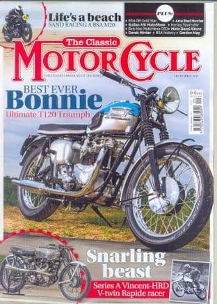 Classic Motorcycle Magazine - 2017-09 September 2017