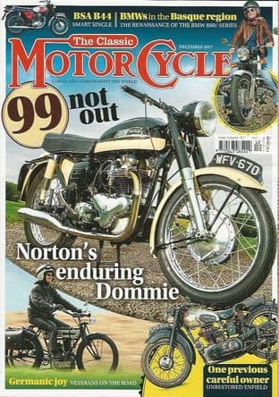 Classic Motorcycle Magazine - 2017-12 December 2017