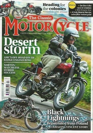 Classic Motorcycle Magazine - 2018-02 February 2018