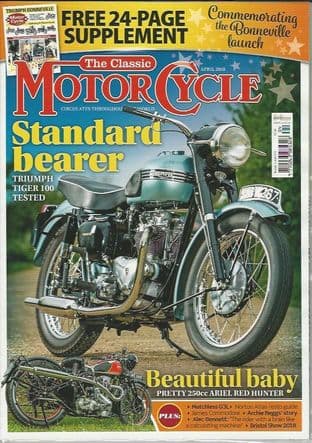 Classic Motorcycle Magazine - 2018-04 April 2018