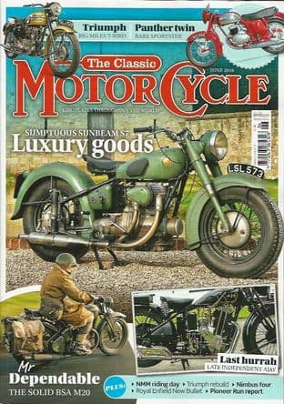 Classic Motorcycle Magazine - 2018-06 June 2018