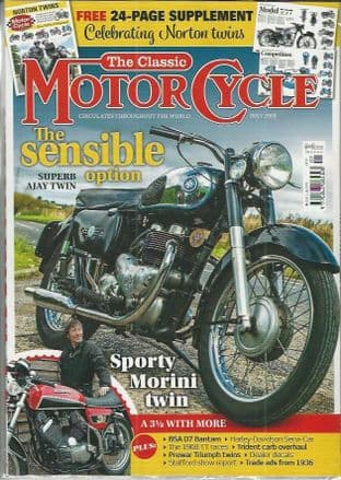 Classic Motorcycle Magazine - 2018-07 July 2018