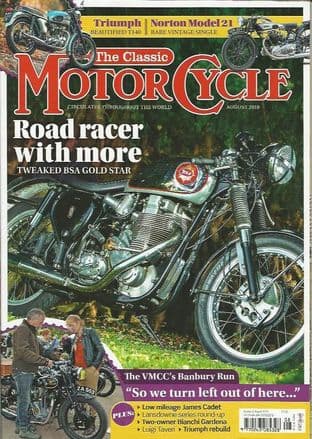 Classic Motorcycle Magazine - 2018-08 August 2018