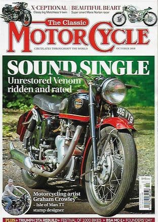 Classic Motorcycle Magazine - 2018-10 October 2018