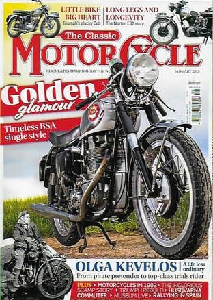 Classic Motorcycle Magazine - 2019-01 January 2019