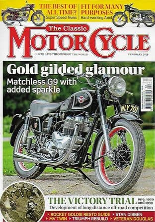 Classic Motorcycle Magazine - 2019-02 February 2019