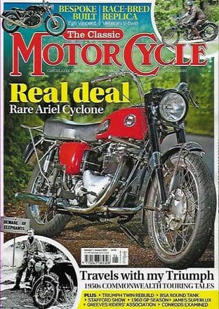Classic Motorcycle Magazine - 2020-01 January 2020
