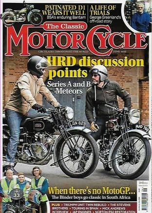 Classic Motorcycle Magazine - 2020-06 June 2020