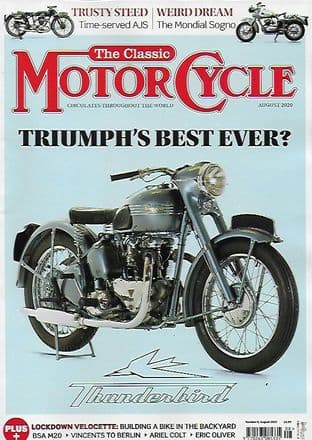 Classic Motorcycle Magazine - 2020-08 August 2020
