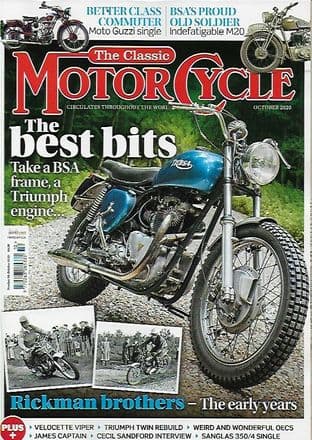 Classic Motorcycle Magazine - 2020-10 October 2020