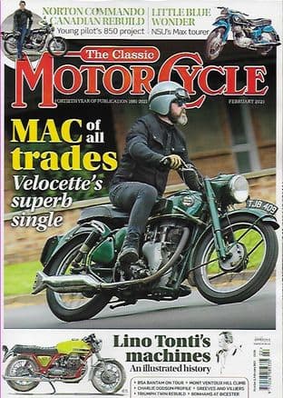 Classic Motorcycle Magazine - 2021-02  February 2021