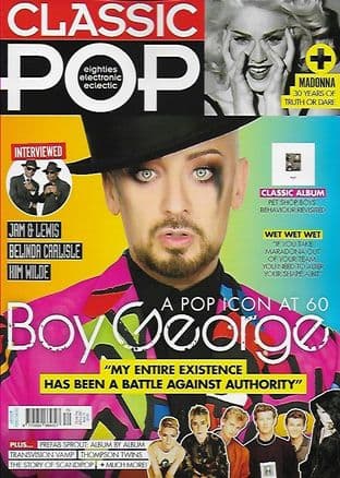 Classic Pop Magazine - Issue 70 - J/August 2021 (Featuring BOY GEORGE)