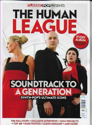 Classic Pop Presents Magazine - Issue HUMAN LEAGUE (Cover Red Dress)