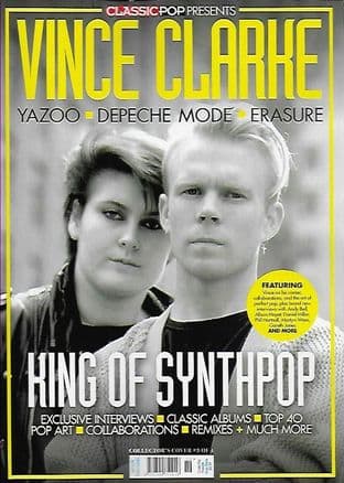 Classic Pop Presents Magazine - Issue  Vince Clarke Cover 3