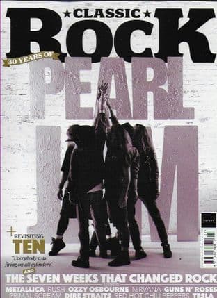 Classic Rock Magazine - Issue No.290 Summer 2021 (Featuring 30 YEARS OF PEARL JAM)