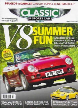 Classic & Sports Car Magazine - Issue  March 2024
