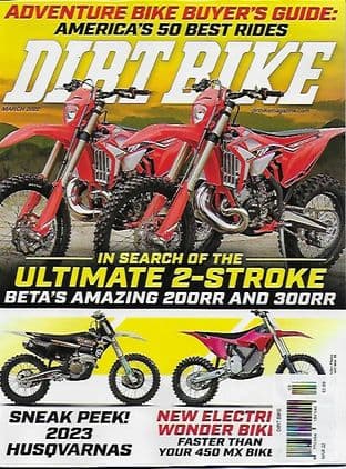 Dirt Bike Magazine - Issue 2022-03 /  March 2022