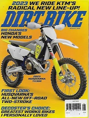 Dirt Bike Magazine - Issue 2022-08 /  August 2022