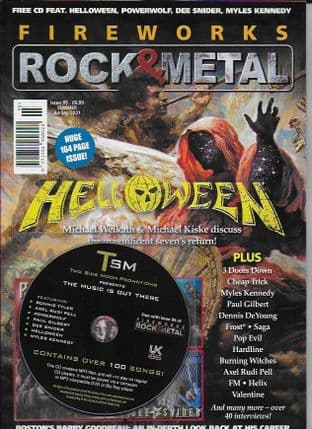 Fireworks Magazine - Issue No.95 Summer 2021 (Featuring HELLOWEEN/POWERWOLF/DEE SNIDER/MYLES KENNEDY