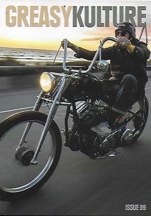 Greasy Kulture Magazine - Issue 89 (Custom Chops & Bobbers)