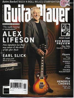 Guitar Payer Magazine 2021 - 11 November 2021 (Excl. Interview ALEX LIFESON)