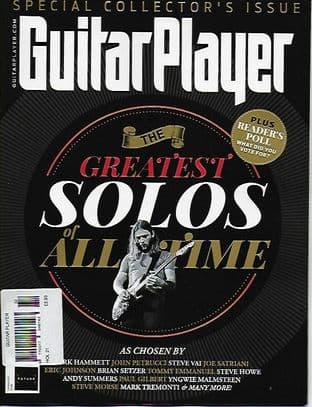 Guitar Payer Magazine 2021 - 13 Holiday 2021 (GREATEST SOLOS of ALL TIME)