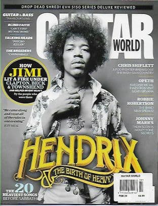 Guitar World Magazine 2020 - 02 February 2020 (Featuring Jimi Hendrix)