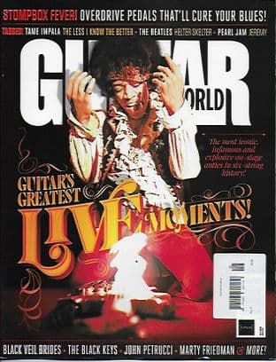 GuitarWorld Magazine 2021 - 08 August 2021 (Featuring GUITAR'S GREATEST LIVE MOMENTS)