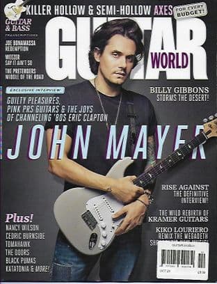 GuitarWorld Magazine 2021 - 10 October 2021 (Featuring John Mayer/Billy Gibbons)
