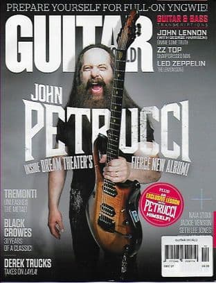 GuitarWorld Magazine 2021 - 12 December 2021 (Featuring JOHN PETRUCCI)