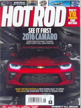 Hot Rod Magazine - Issue 2015-08 August 2015