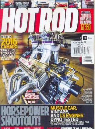 Hot Rod Magazine - Issue 2016-04 April 2016