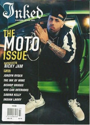 Inked Magazine - 2018-07 July 2018 (Nicky Jam Cover)