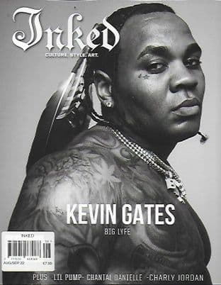 Inked Magazine -August 2022 (Cover Kevin Gates)