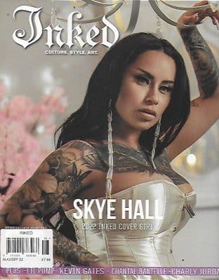 Inked Magazine -August 2022 (Cover Skye Hall)