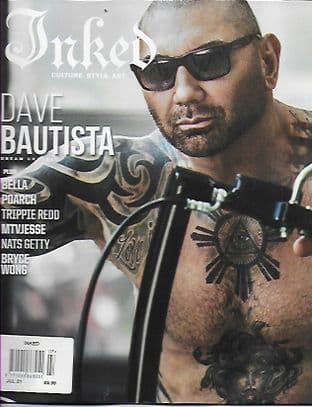 Inked Magazine -July 2021 (Cover DAVE BAUTISTA)