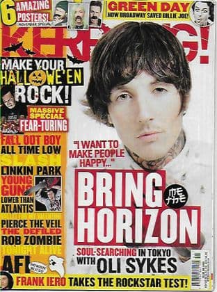 Kerrang Magazine - Back Issue 1490  (Nov.2nd 2013)