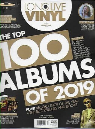 Long Live Vinyl Magazine -  Issue 34 / Jan.20 (100 Albums of 2019 / Robert Plant/Beck is Back)