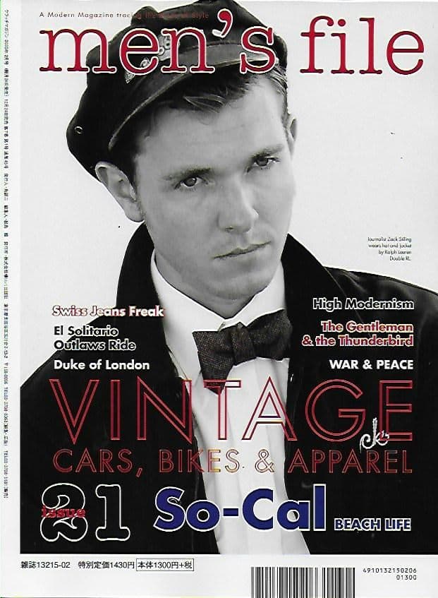 Men's File Magazine - Issue 21 - December 2019 (Vintage Cars, Bikes & Apparel)