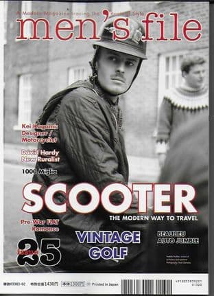 Men's File Magazine - Issue 25 - January 2022 (Vintage Cars, Bikes & Apparel)
